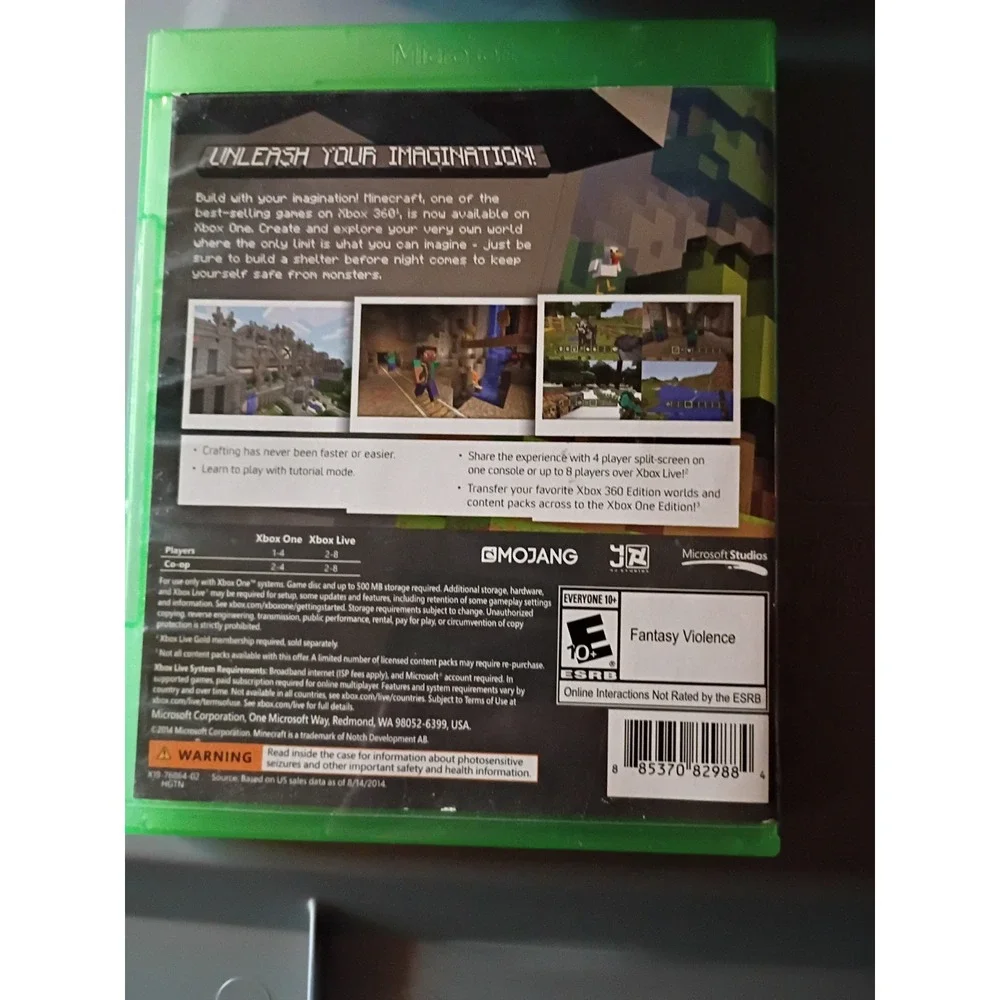 Microsoft Studios minecraft xbox